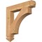 Ekena Millwork Westlake Arts & Crafts Smooth Bracket, Western Red Cedar, 3 1/2"W x 22"D x 22"H BKT04X22X22WTL03SWR - alternate 1